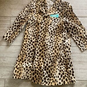 L.A.M.B. Leopard Print Coat